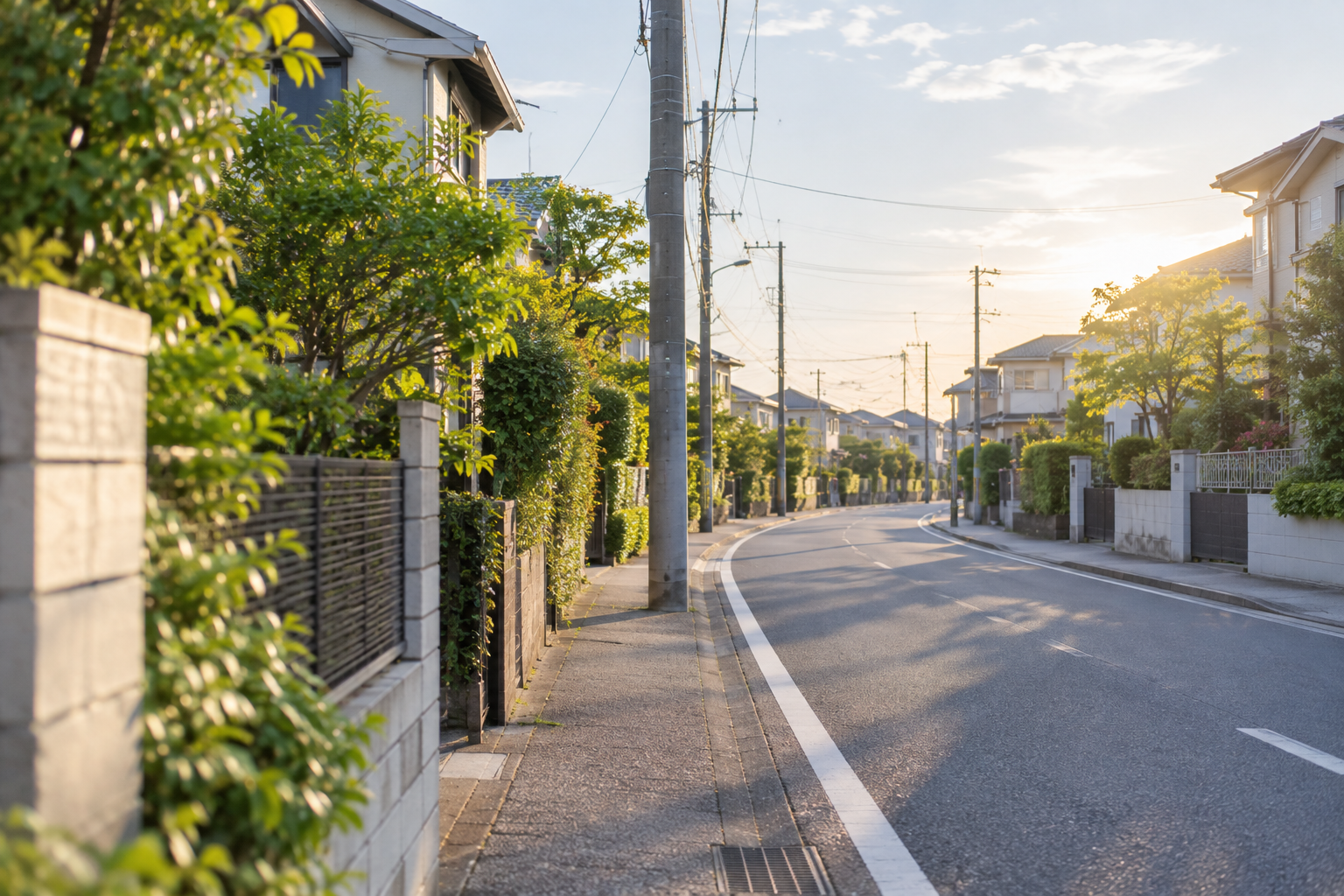道路で見つけたとき