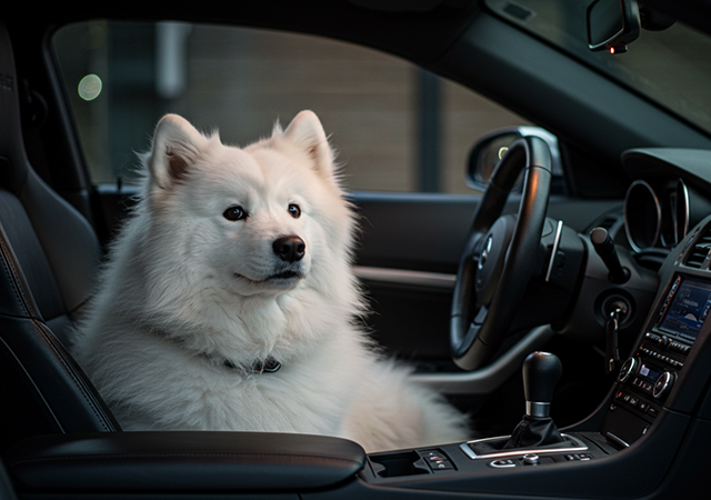 愛犬と車